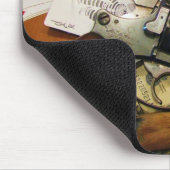 クールな銃のmousepad マウスパッド (コーナー)