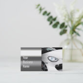 クールな鋼鉄移動式自動詳述の名刺 名刺 (スタンド正面)