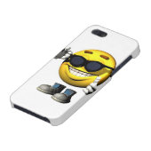 クールな顔 iPhoneケース (下部)