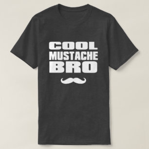 クールな髭Bro Tシャツ