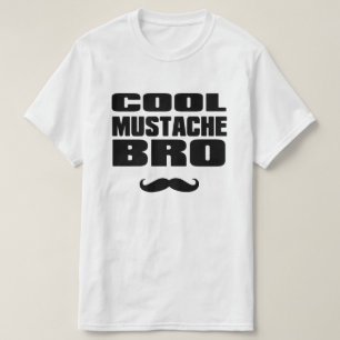 クールな髭Bro Tシャツ