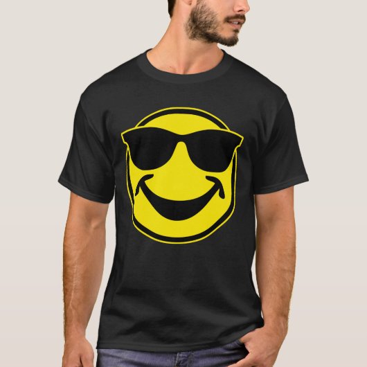 クールな黄色 + あなたのbackg。 及びアイディア tシャツ (正面)