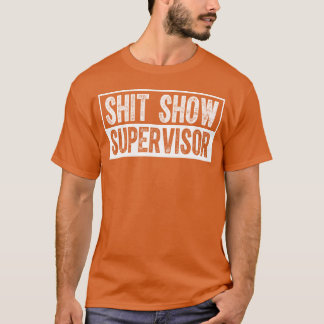 クールなShit番組スーパーバイザーおもしろいヴィンテージGIF Tシャツ