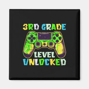 クールな3年生男子ゲーマーの初登校日 3rd Grade マグネット