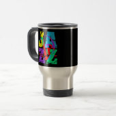 クールな、情報通のジャズ トラベルマグ (正面左)