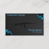 クールなakのfflのディーラーの名刺 名刺 (正面)