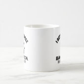 クールなbachataのデザイン コーヒーマグカップ (中央)