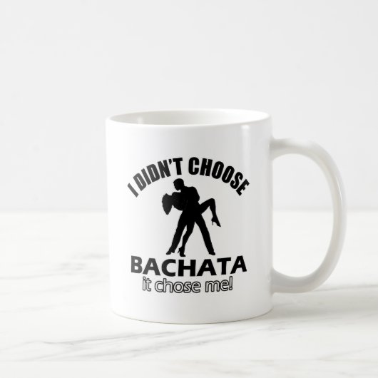 クールなbachataのデザイン コーヒーマグカップ (右)