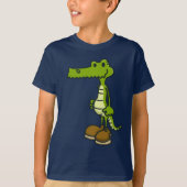 クールなCrocはティーをからかいます Tシャツ (正面)