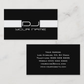 クールなDJの名刺 名刺 (正面/裏面)