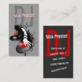 クールなDJの名刺 名刺 (正面/裏面)