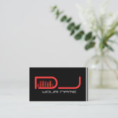 クールなDJの名刺 名刺 (スタンド正面)