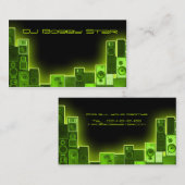 クールなdjの名刺 名刺 (正面/裏面)