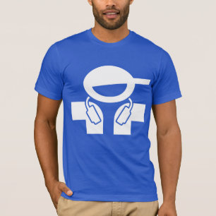 クールなDJのTシャツ-音楽ヘッドホーンを持つディスクジョッキー Tシャツ