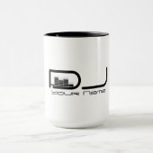 クールなDJは襲います マグカップ (中央)