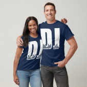 クールなDJビートディスクジョッキー Tシャツ (ユニセックス)