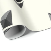 クールなEthereum Cryptocurrencyの硬貨の印パターン ラッピングペーパー (ロールコーナー)