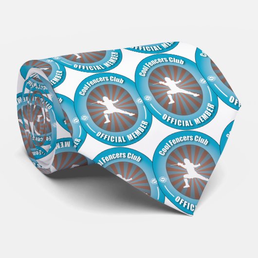 クールなFencersクラブ ネクタイ (ロール)