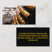 クールなfflのディーラーカード 名刺 (正面/裏面)