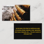 クールなfflのディーラーカード 名刺 (正面/裏面)