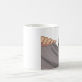 クールなgurl コーヒーマグカップ (中央)