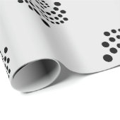 クールなIota Cryptocurrencyの硬貨の印パターン ラッピングペーパー (ロールコーナー)