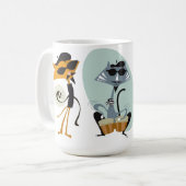 クールなKatsおよびキット マグカップ (正面左)