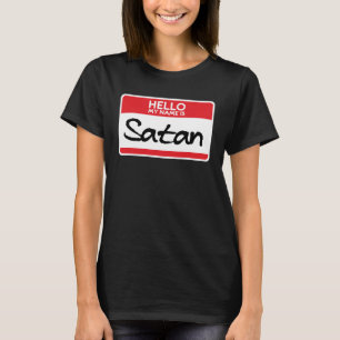 クールなSatanのギフトのアイディアの悪魔崇拝者の悪魔の角 Tシャツ