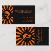 クールなSkullBurstの名刺 名刺 (正面/裏面)