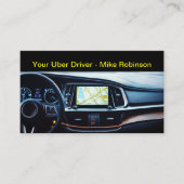 クールなUber配車ビジネスカード 名刺 (正面)