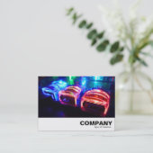 クールなUSB 名刺 (スタンド正面)