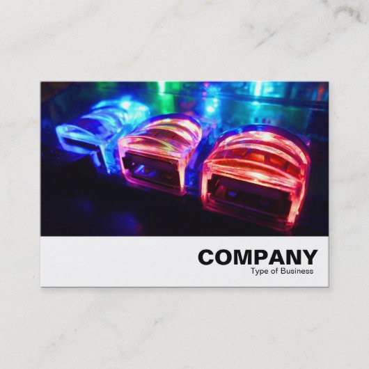 クールなUSB 名刺 (正面)