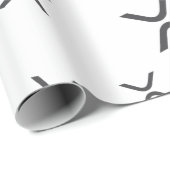 クールなXRP Cryptocurrencyの硬貨の印パターン ラッピングペーパー (ロールコーナー)