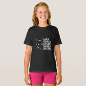 クールになる前から私は子供のいない猫好きの女性でした Tシャツ (正面フル)
