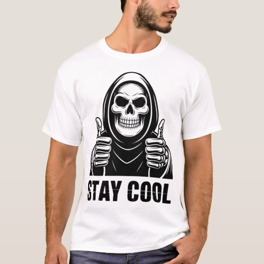 クールに過ごそう ヴィンテージ Tシャツ (正面)