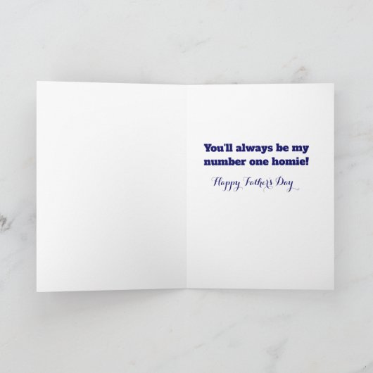 クールのまわりにパパあいさつ文 カード (内部)