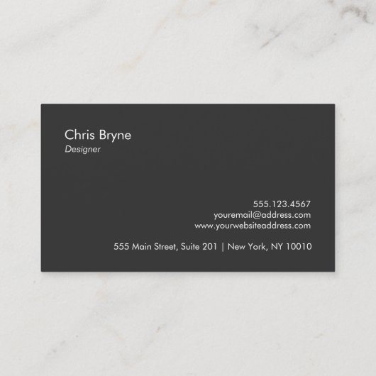 クールはっきりしたモダン黒とバラの金ゴールドストライプの2 名刺 (裏面)