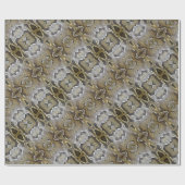 クールアニマルプリントPythonスネークパターン ラッピングペーパー (フラット)