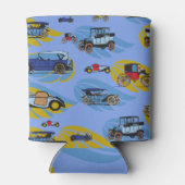 クールアンティーク車のデザイン 缶クーラー (裏面)