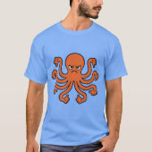 クールイタズラタコ – 楽しいキャラクター Tシャツ (正面)