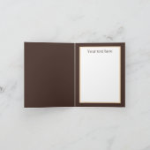 クールウェイターありがとう サンキューカード (内部)