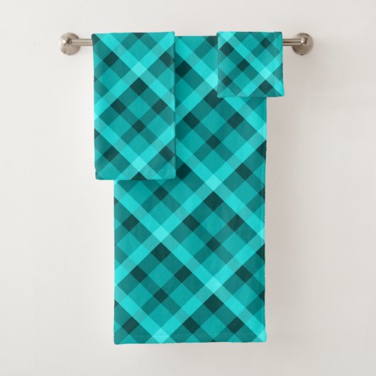 クールエレガントターコイズプリド浴用タオル バスタオルセット (インサイチュ)