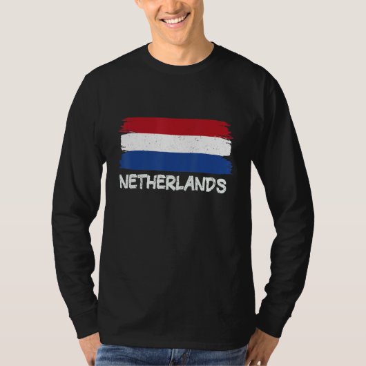 クールオランダフラグ Tシャツ (正面)