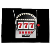 クールカジノスロットマシンの追加文字パーティー ラージペーパーバッグ (裏面)