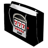 クールカジノスロットマシンの追加文字パーティー ラージペーパーバッグ (裏面アングル)