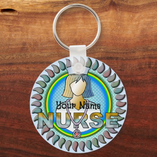 クールカスタムナース キーホルダー (正面)