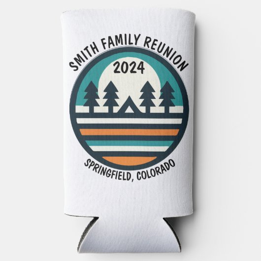 クールカスタムバケーションアンドキャンピング スリム缶クーラー (正面)