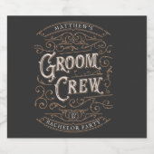 クールカスタムバチュラーパーティ ビールラベル (シングルラベル)