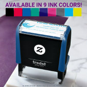 クールカスタムパシフィックムーンホテルロゴ差出人住所 セルフインキングスタンプ