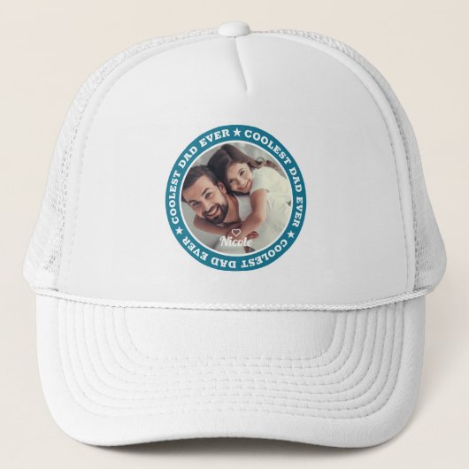 クールカスタムパパモダン写真 キャップ (正面)